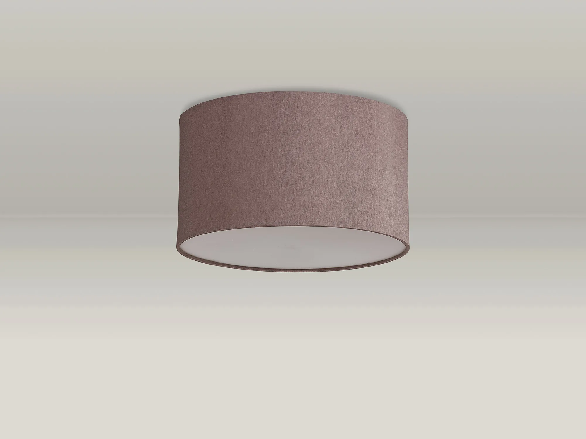 Baymont 30cm Flush 3 Light Taupe/Halo Gold, Frosted Diffuser DK0617  Deco Baymont WH TA
